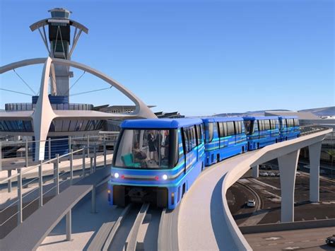 train fullerton to los angeles|LAX's People Mover, the long.